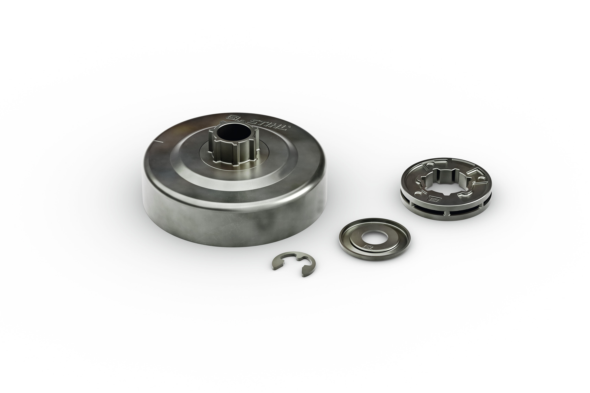Jeu de pignon à anneau 3/8" 7D