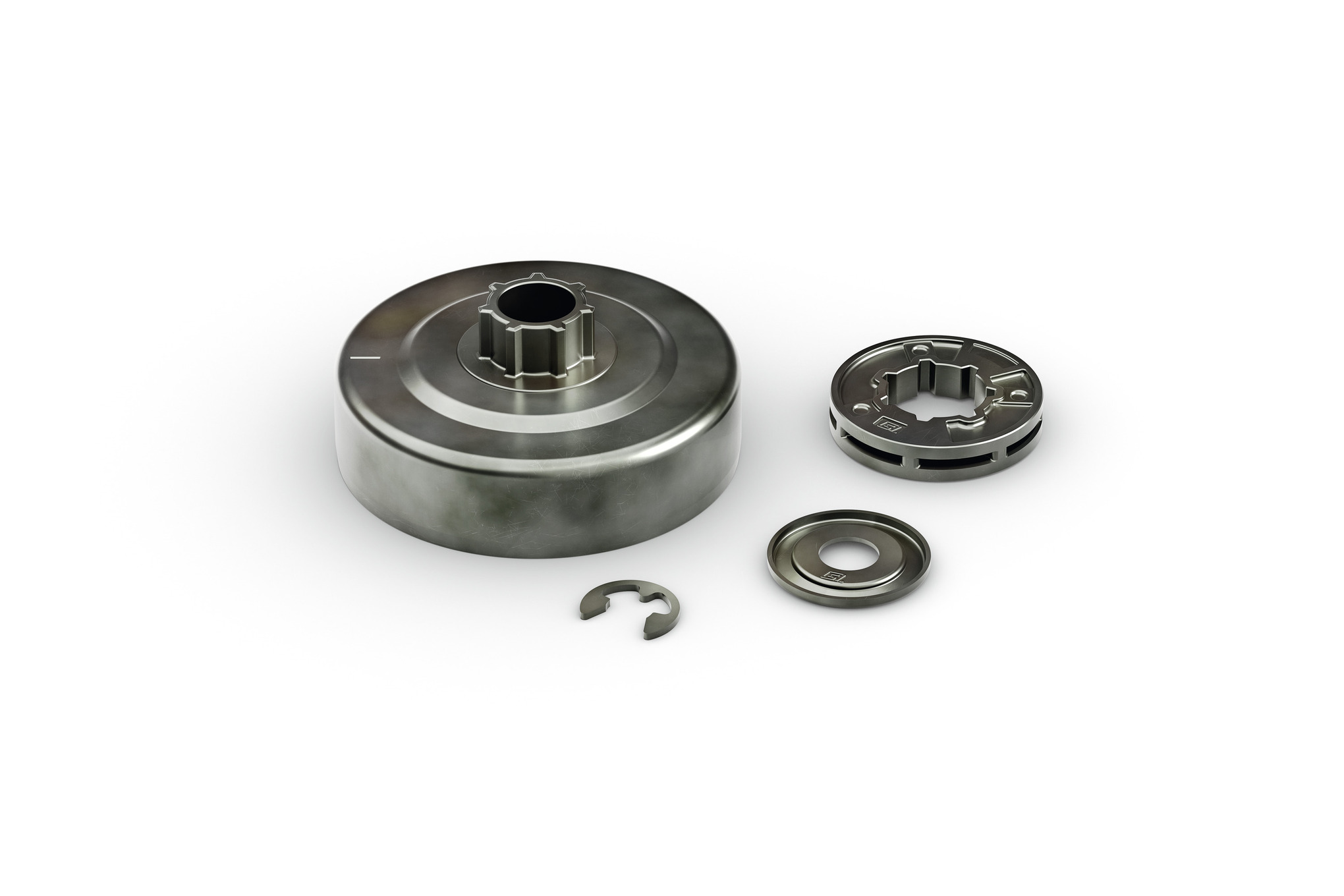 Jeu de pignon à anneau 3/8" Picco 7D