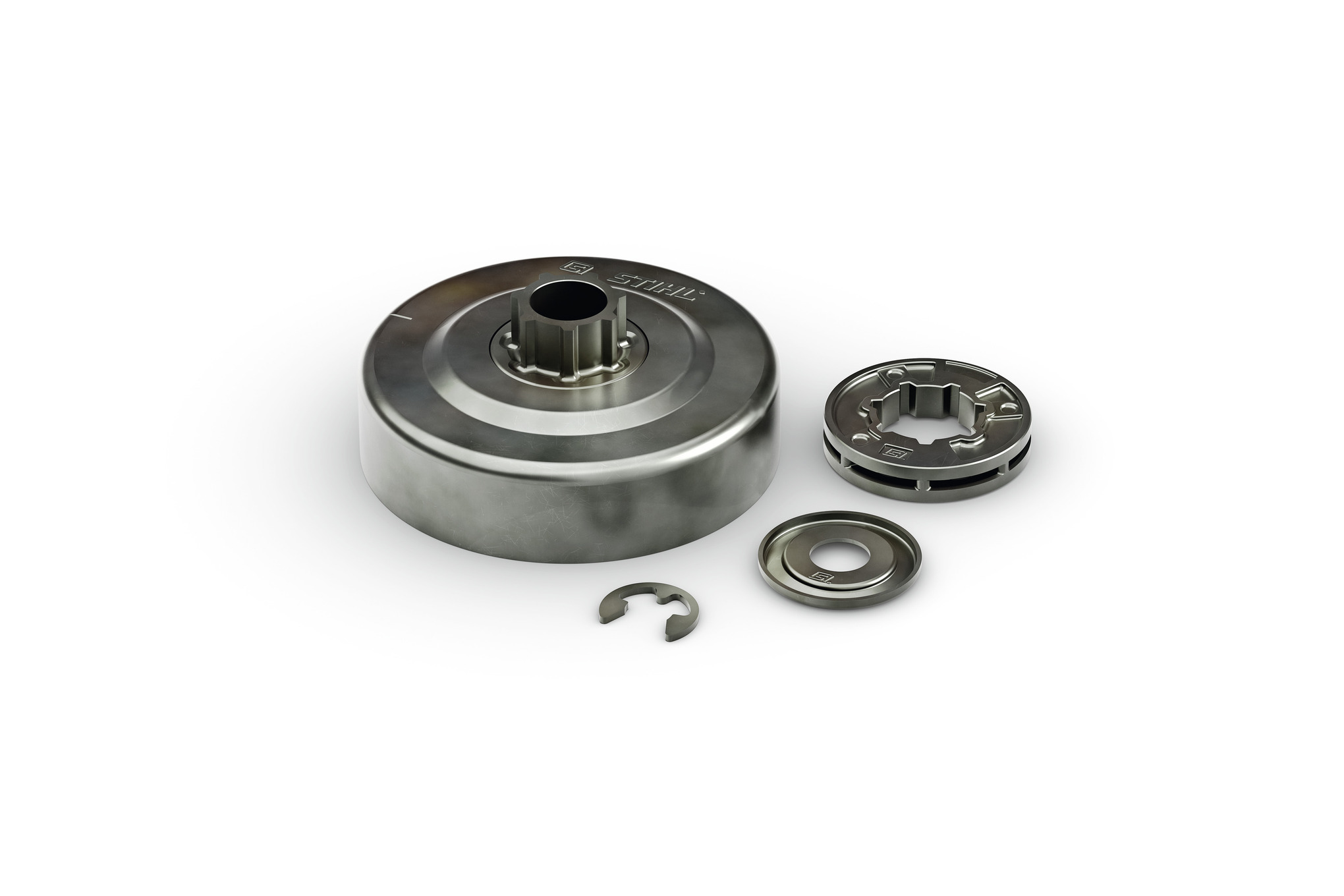 Jeu de pignon à anneau 3/8" 7D