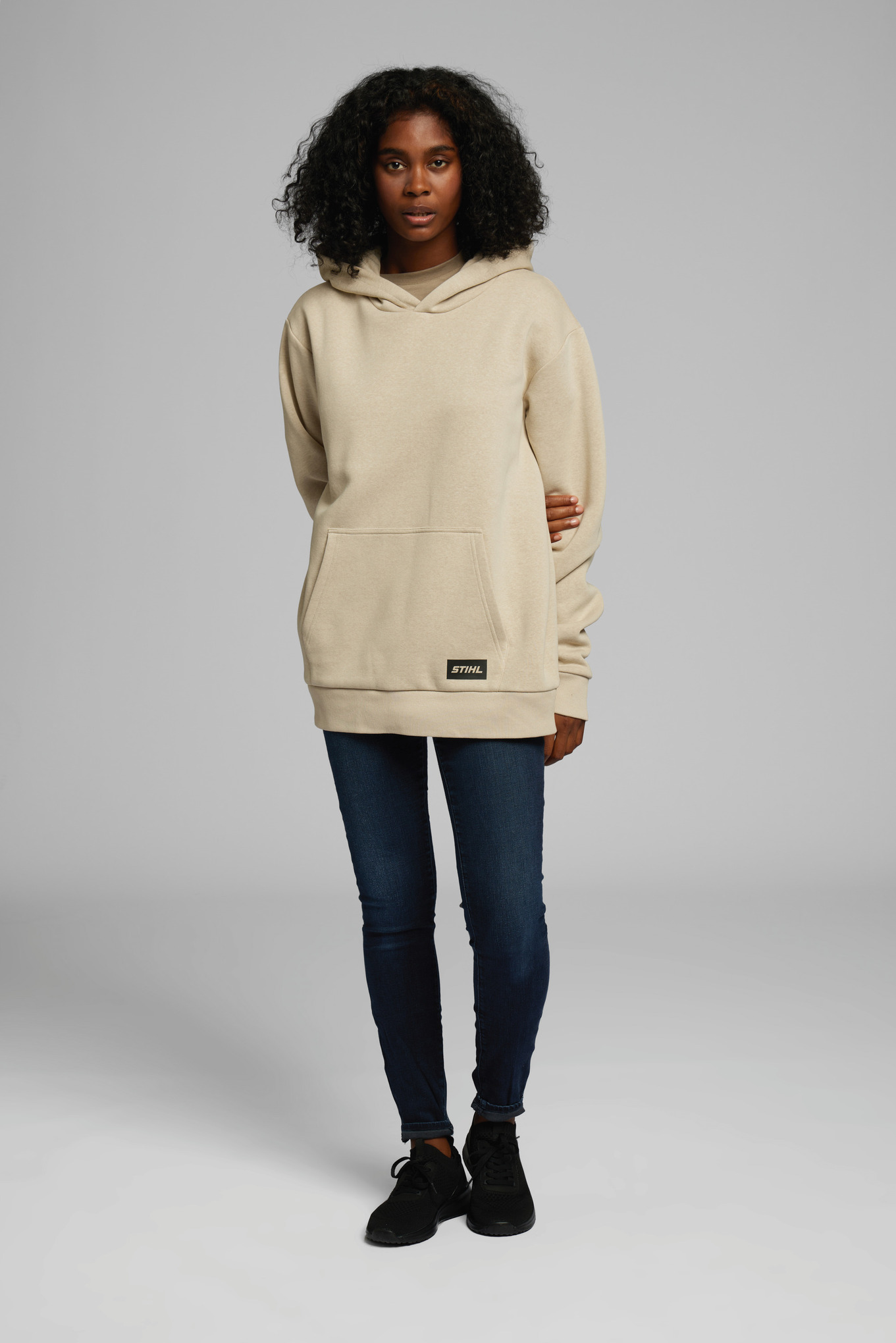 Sweat à capuche "LOGO SMALL" unisexe
