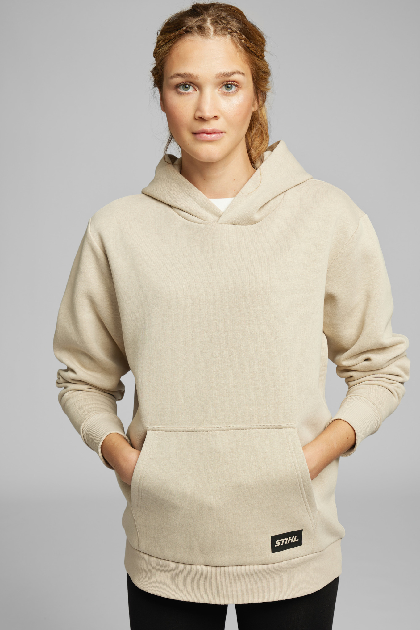Sweat à capuche "LOGO SMALL" unisexe