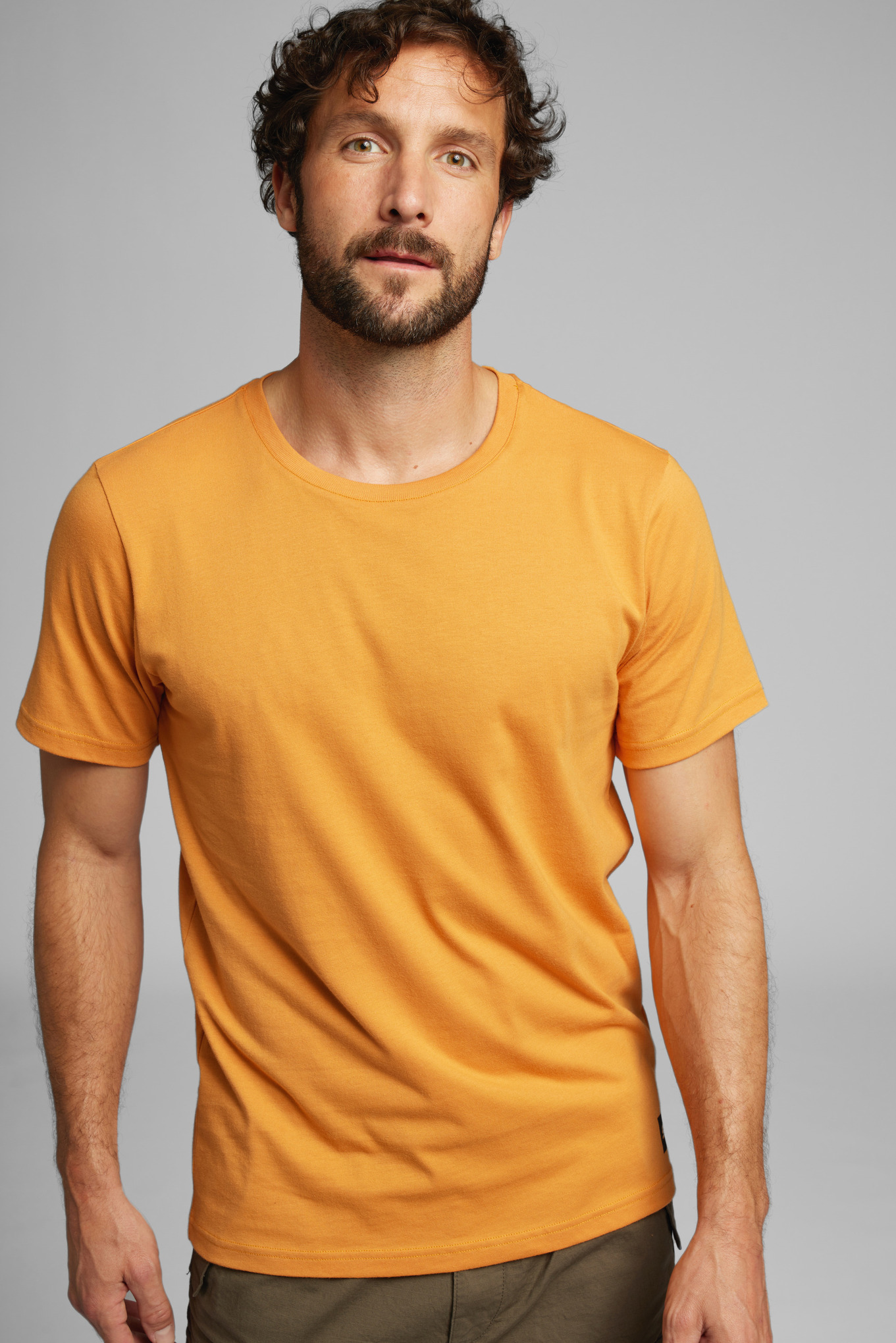 T-shirt "SUSTAINABLE LOGO" orange Homme