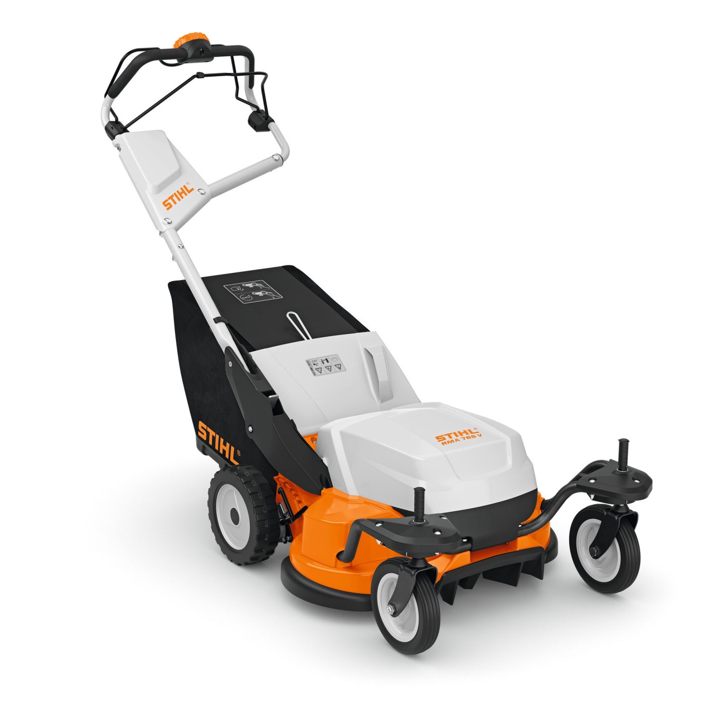 Tondeuse à batterie pro Stihl RMA 765 V AP SYSTEM 36V tractée Vario 63 cm paysagiste