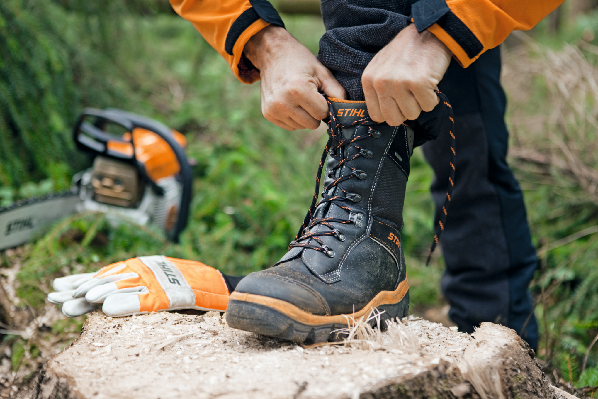 epi tenue de protection individuelle  stihl